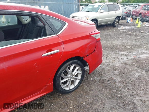 2013 Nissan Sentra SR z VIN 3N1AB7AP1DL743541, wystawiony jako IAAI lot #42216757 z przebiegiem 142 583 mil mil oraz . Historia ofert i sprzedaży dostępna na DreamBid. Obrazek 6.