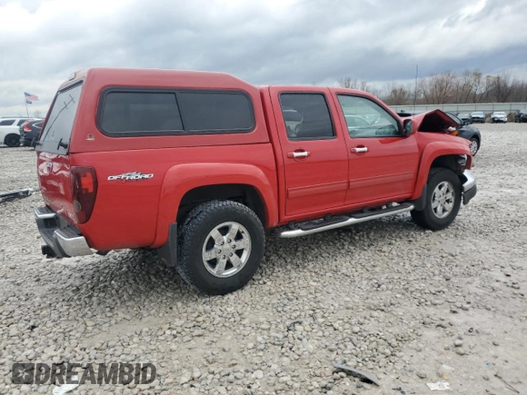 2012 GMC Canyon SLE2 with VIN 1GTH6PFE5C8127913, listed as a Copart auction lot 80253394 with 109,237 mi miles and Clean Title. Bid and sale history available at carsss.com. Image 3.