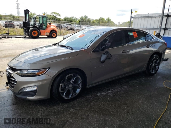 2024 Chevrolet Malibu LT with VIN 1G1ZD5ST2RF228438, listed as a Copart auction lot 55945075 with 26,159 mi miles and Clean Title. Bid and sale history available at DreamBid. Image 1.