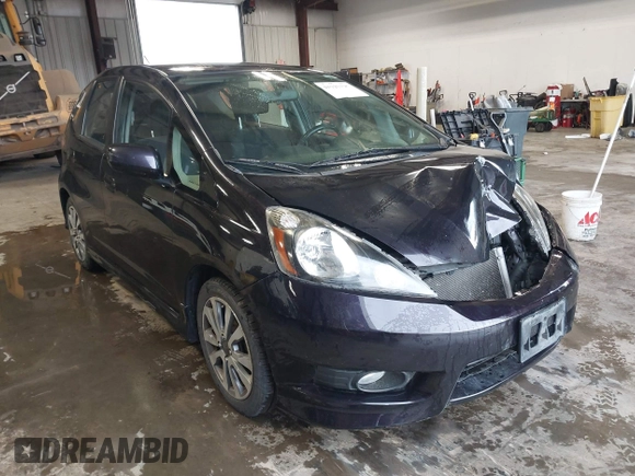2013 Honda Fit Sport with VIN JHMGE8H59DC012780, listed as a IAAI auction lot 41929195 with 135,959 mi miles. Bid and sale history available at carsss.com. Image 1.