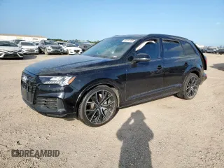 2021 Audi Q7 Prestige with VIN WA1VXAF74MD027951, listed as a Copart auction lot 60151935 with Not provided miles and Salvage title. Bid and sale history available at DreamBid. Image 1.