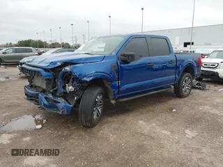 2023 Ford F-150 XL with VIN 1FTEW1EP6PKD00320, listed as a IAAI auction lot 41562733 with 19,468 mi miles. Bid and sale history available at carsss.com. Image 23.