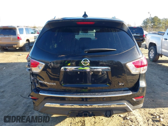 2016 Nissan Pathfinder S with VIN 5N1AR2MN4GC664558, listed as a IAAI auction lot 41310709 with 120,121 mi miles and . Bid and sale history available at DreamBid. Image 16.