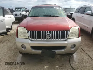 2002 Mercury Mountaineer z VIN 4M2ZU66K52UJ34838, wystawiony jako Copart lot #74666154 z przebiegiem 269 269 mil mil oraz Nie do naprawy • Non repairable. Historia ofert i sprzedaży dostępna na DreamBid. Obrazek 5.