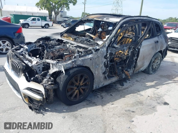 2019 BMW X3 sDrive30i with VIN 5UXTR7C52KLE98336, listed as a IAAI auction lot 41986662 with Not Provided miles and . Bid and sale history available at DreamBid. Image 2.