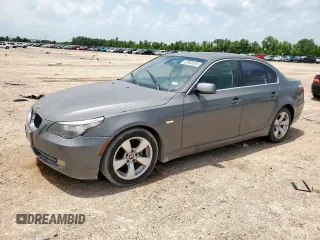 2008 BMW 5 Series 528i with VIN WBANU53568CT03824, listed as a Copart auction lot 62948355 with 186,002 mi miles and Clean title. Bid and sale history available at DreamBid. Image 1.