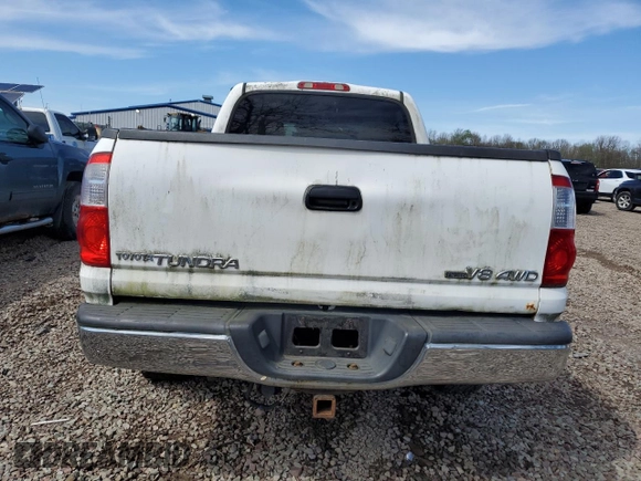 2005 Toyota Tundra SR5 with VIN 5TBDT44185S490834, listed as a Copart auction lot 55274495 with 231,035 mi miles and Clean Title. Bid and sale history available at DreamBid. Image 6.