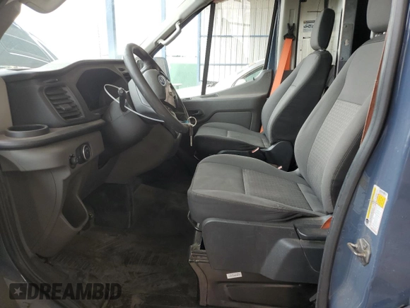 2020 Ford Transit Cargo with VIN 1FTBR3X82LKA72421, listed as a Copart auction lot 50243385 with 63,167 mi miles and Salvage Title. Bid and sale history available at carsss.com. Image 7.