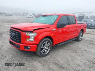 2016 Ford F-150 XL with VIN 1FTEW1CP9GKD03358, listed as a IAAI auction lot 41057089 with 104,573 mi miles and . Bid and sale history available at DreamBid. Image 2.