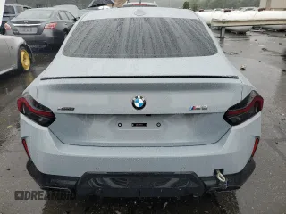 2024 BMW 2 Series M240i xDrive with VIN 3MW53CM04R8E35760, listed as a Copart auction lot 63692644 with 0 mi miles and Non Repairable. Bid and sale history available at carsss.com. Image 6.