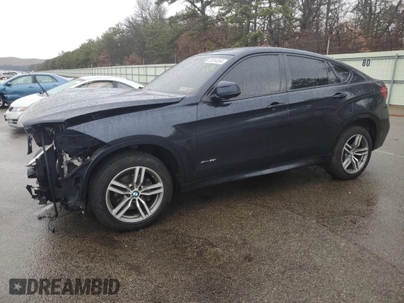 2018 BMW X6 xDrive35i with VIN 5UXKU2C55J0X51434, listed as a Copart auction lot 39094664 with 45,417 mi miles. Bid and sale history available at carsss.com. Image 1.