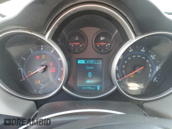 2014 Chevrolet Cruze LS with VIN 1G1PA5SH8E7436646, listed as a Copart auction lot 51135175 with 141,750 mi miles and Salvage Title. Bid and sale history available at carsss.com. Image 9.