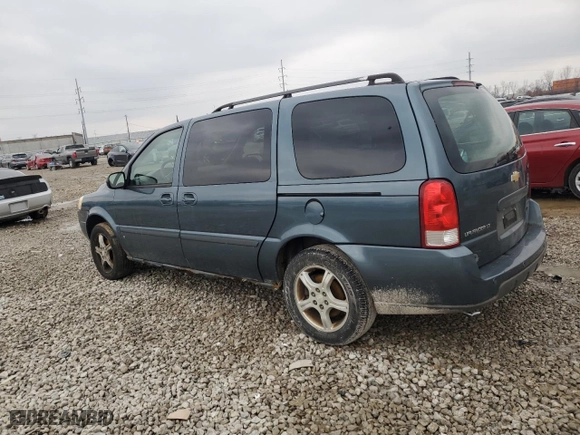 2006 Chevrolet Uplander LT w/1LT with VIN 1GNDV33L36D135654, listed as a Copart auction lot 44920835 with 279,020 mi miles and Salvage Title. Bid and sale history available at carsss.com. Image 2.