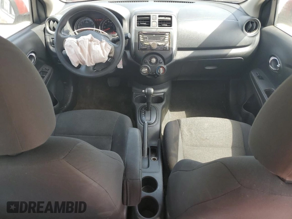 2013 Nissan Versa SV with VIN 3N1CN7AP7DL873081, listed as a Copart auction lot 57222385 with 151,978 mi miles and Salvage title. Bid and sale history available at DreamBid. Image 8.