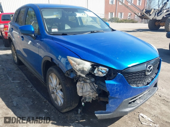 2013 Mazda CX-5 Grand Touring with VIN JM3KE4DE8D0151348, listed as a IAAI auction lot 41804074 with 145,120 mi miles. Bid and sale history available at carsss.com. Image 1.