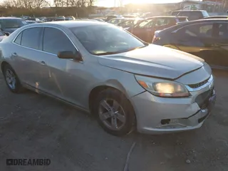 2015 Chevrolet Malibu LS with VIN 1G11A5SL2FF112139, listed as a IAAI auction lot 41373409 with 176,296 mi miles. Bid and sale history available at carsss.com. Image 1.