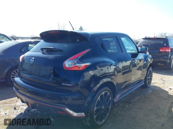 2015 Nissan Juke S with VIN JN8AF5MV1FT559817, listed as a IAAI auction lot 41880219 with 240,586 mi miles and . Bid and sale history available at carsss.com. Image 4.