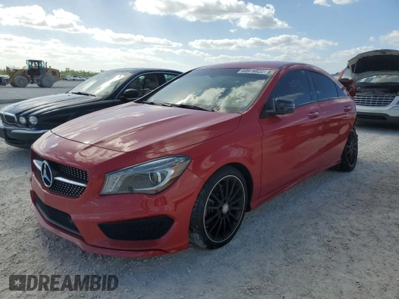 2016 Mercedes-Benz CLA with VIN WDDSJ4EB3GN376184, listed as a Copart auction lot 69976622 with 80,745 mi miles. Bid and sale history available at carsss.com. Image 1.