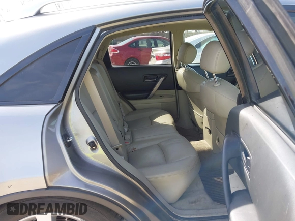 2004 Infiniti FX with VIN JNRBS08W94X404200, listed as a IAAI auction lot 41780095 with 148,802 mi miles. Bid and sale history available at carsss.com. Image 8.