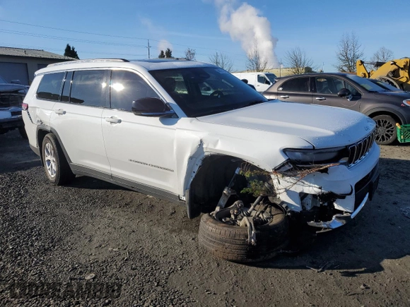 2022 Jeep Grand Cherokee Limited z VIN 1C4RJKBG4N8551180, wystawiony jako Copart lot #89021175 z przebiegiem 16 799 mil mil oraz Szkoda całkowita • Salvage title. Historia ofert i sprzedaży dostępna na DreamBid. Obrazek 4.