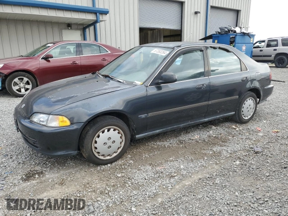 1994 Honda Civic LX z VIN JHMEG8653RS014056, wystawiony jako Copart lot #67393264 z przebiegiem 171 465 mil mil oraz Nie do naprawy • Non repairable. Historia ofert i sprzedaży dostępna na DreamBid. Obrazek 1.