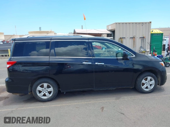 2017 Nissan Quest SV with VIN JN8AE2KP4H9169686, listed as a IAAI auction lot 42185479 with 78,102 mi miles. Bid and sale history available at carsss.com. Image 13.