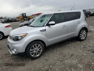 2018 Kia Soul + with VIN KNDJP3A59J7544078, listed as a Copart auction lot 51690445 with 95,624 mi miles and Salvage Title. Bid and sale history available at carsss.com. Image 1.