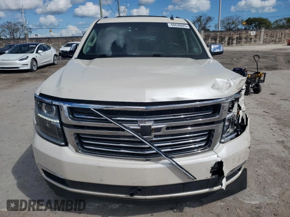 2015 Chevrolet Suburban LTZ with VIN 1GNSKKKC0FR130023, listed as a Copart auction lot 46630825 with 140,057 mi miles and Salvage Title. Bid and sale history available at carsss.com. Image 5.
