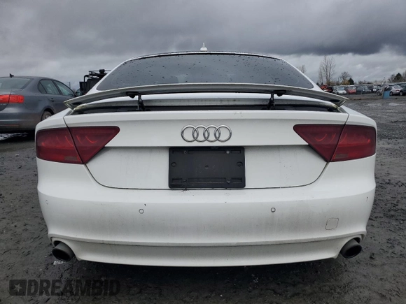 2012 Audi A7 3.0 Prestige with VIN WAUSGAFC4CN001281, listed as a Copart auction lot 45089195 with 115,568 mi miles and Salvage Title. Bid and sale history available at carsss.com. Image 6.