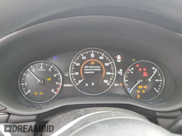 2022 Mazda 3 2.0 with VIN 3MZBPAA77NM307494, listed as a Copart auction lot 78840354 with 44,564 mi miles and Salvage Title. Bid and sale history available at DreamBid. Image 9.