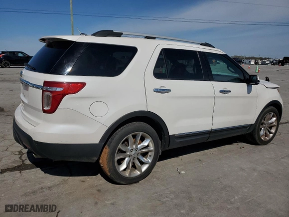 2015 Ford Explorer Limited with VIN 1FM5K7F8XFGA03392, listed as a Copart auction lot 50898915 with 142,180 mi miles and Salvage Title. Bid and sale history available at carsss.com. Image 3.