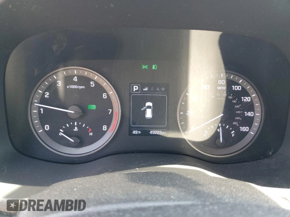 2018 Hyundai Tucson Sport z VIN KM8J3CAL3JU741660, wystawiony jako Copart lot #50521845 z przebiegiem 49 223 mil mil oraz Nie do naprawy • Non repairable. Historia ofert i sprzedaży dostępna na DreamBid. Obrazek 9.
