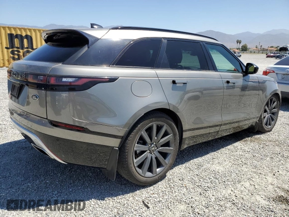 2020 Land Rover Range Rover Velar R-Dynamic S with VIN SALYK2FV2LA252609, listed as a Copart auction lot 58862743 with 44,565 mi miles. Bid and sale history available at carsss.com. Image 3.