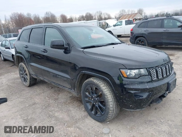 2019 Jeep Grand Cherokee Laredo E with VIN 1C4RJFAGXKC674676, listed as a IAAI auction lot 41942125 with 72,151 mi miles. Bid and sale history available at carsss.com. Image 1.