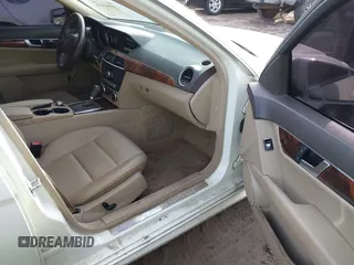 2012 Mercedes-Benz C 250 Sport with VIN WDDGF4HB4CR191843, listed as a IAAI auction lot 41648071 with 138,178 mi miles and . Bid and sale history available at DreamBid. Image 5.