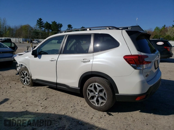 2024 Subaru Forester Premium z VIN JF2SKADC4RH481660, wystawiony jako Copart lot #54402965 z przebiegiem 4 736 mil mil oraz Szkoda całkowita • Salvage title. Historia ofert i sprzedaży dostępna na DreamBid. Obrazek 2.