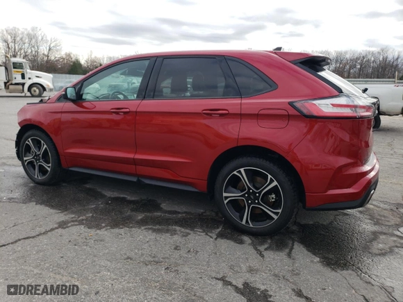 2021 Ford Edge ST with VIN 2FMPK4APXMBA34202, listed as a Copart auction lot 83000364 with 75,774 mi miles and Salvage Title. Bid and sale history available at carsss.com. Image 2.