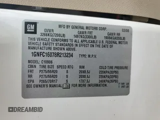 2008 Chevrolet Suburban Commercial with VIN 1GNFC16078R213234, listed as a Copart auction lot 64295744 with 154,391 mi miles and Non Repairable. Bid and sale history available at carsss.com. Image 13.