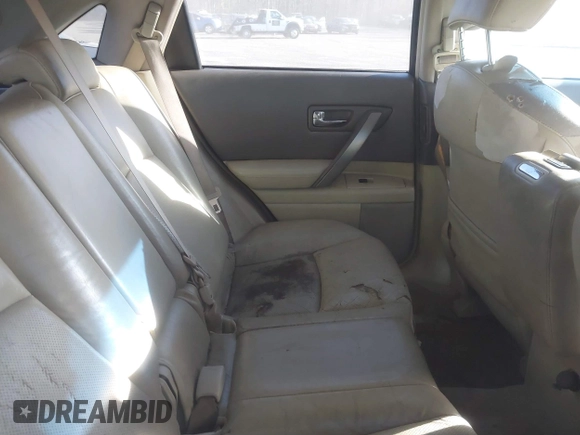 2006 Infiniti FX with VIN JNRAS08W36X204847, listed as a IAAI auction lot 41714334 with Not Provided miles and . Bid and sale history available at DreamBid. Image 8.