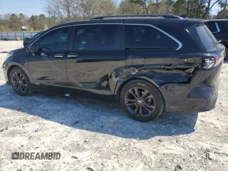 2021 Toyota Sienna XSE with VIN 5TDXRKEC1MS044966, listed as a Copart auction lot 48853605 with 41,720 mi miles and Salvage Title. Bid and sale history available at DreamBid. Image 2.