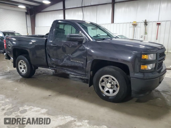 2014 Chevrolet Silverado 1500 Work Truck with VIN 1GCNKPEH3EZ298019, listed as a Copart auction lot 87102704 with 91,809 mi miles and Salvage Title. Bid and sale history available at DreamBid. Image 4.