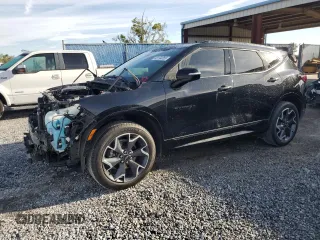 2022 Chevrolet Blazer RS with VIN 3GNKBERS9NS122710, listed as a Copart auction lot 48194065 with 35,365 mi miles and Non Repairable. Bid and sale history available at carsss.com. Image 1.