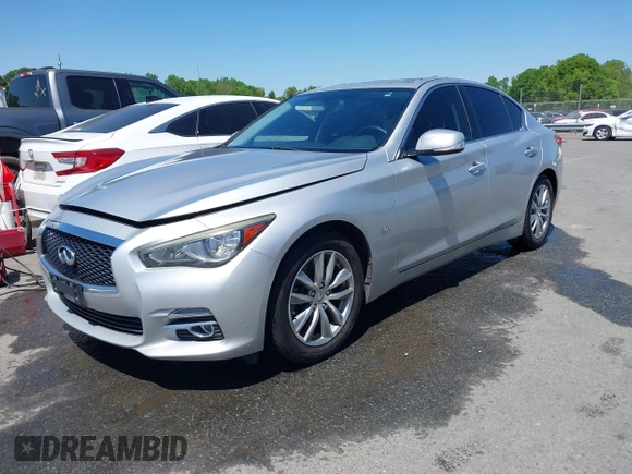 2017 Infiniti Q50 Premium z VIN JN1EV7AP3HM734389, wystawiony jako IAAI lot #42037510 z przebiegiem 125 130 mil mil oraz . Historia ofert i sprzedaży dostępna na DreamBid. Obrazek 18.