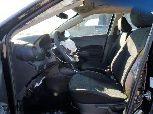 2021 Nissan Kicks S with VIN 3N1CP5BV4ML470896, listed as a Copart auction lot 41926275 with 80,806 mi miles and Salvage Title. Bid and sale history available at carsss.com. Image 7.