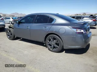 2014 Nissan Maxima S with VIN 1N4AA5AP2EC492648, listed as a Copart auction lot 60300065 with 95,131 mi miles and Salvage title. Bid and sale history available at DreamBid. Image 2.