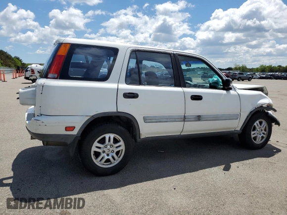 2000 Honda CR-V LX with VIN JHLRD2846YC005893, listed as a Copart auction lot 56340884 with 145,477 mi miles and Salvage Title. Bid and sale history available at carsss.com. Image 3.