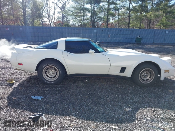 1981 Chevrolet Corvette with VIN 1G1AY8768BS418361, listed as a IAAI auction lot 41851046 with 72,559 mi miles. Bid and sale history available at carsss.com. Image 14.