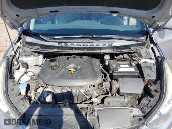 2016 Hyundai Elantra SE with VIN 5NPDH4AE5GH661936, listed as a Copart auction lot 53137545 with 141,379 mi miles and Salvage title. Bid and sale history available at DreamBid. Image 11.