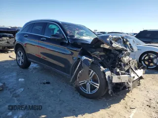 2022 Mercedes-Benz GLC 300 with VIN W1N0G8DBXNG114598, listed as a Copart auction lot 88006955 with Not provided miles and Salvage title. Bid and sale history available at DreamBid. Image 4.