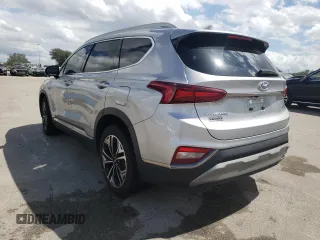 2020 Hyundai Santa Fe Limited with VIN 5NMS53AAXLH214419, listed as a Copart auction lot 61630262 with 53,812 mi miles. Bid and sale history available at carsss.com. Image 3.